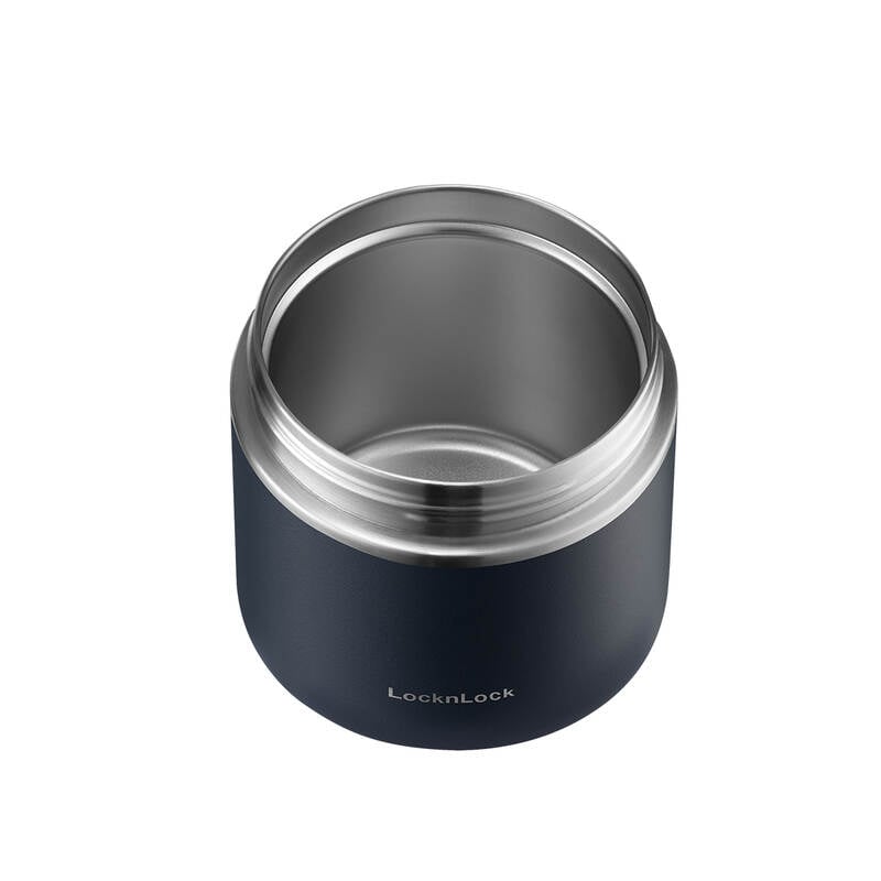 Bộ Hộp Cơm Giữ Nhiệt Locknlock Pump Vacuum Lunch Box (300Mlx2, 500Mlx1, Bộ Đũa Và Thìa, Túi) - 2 Màu (Be, Navy) - LHC8052S02 image number null